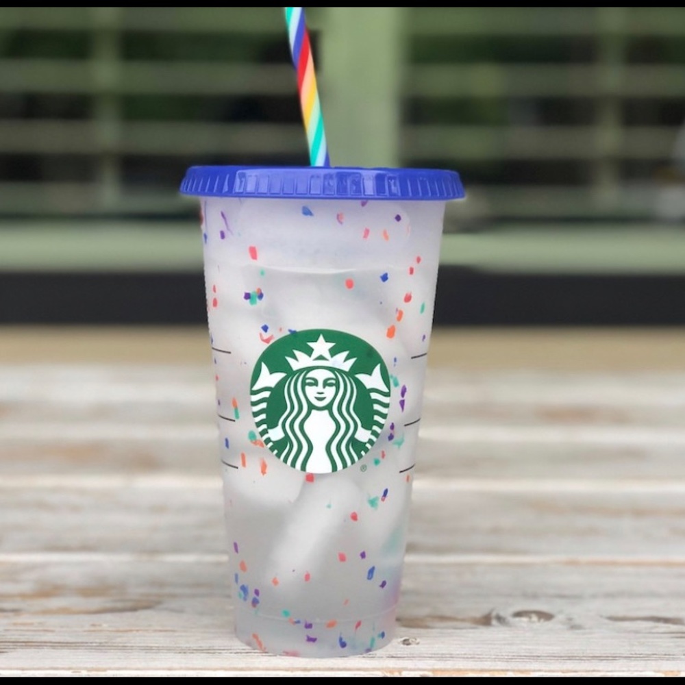 New never used Starbucks Confetti Tumbler
